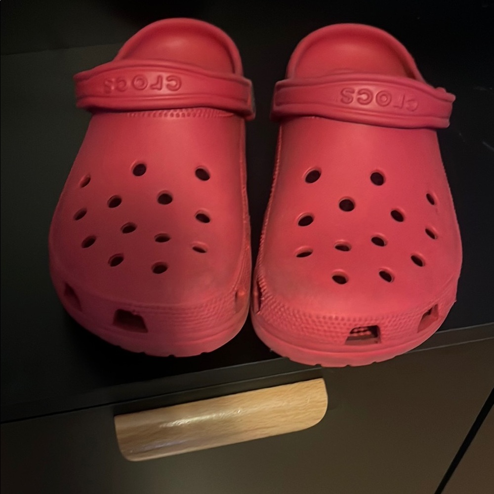 CROCS Kids Red Sandals